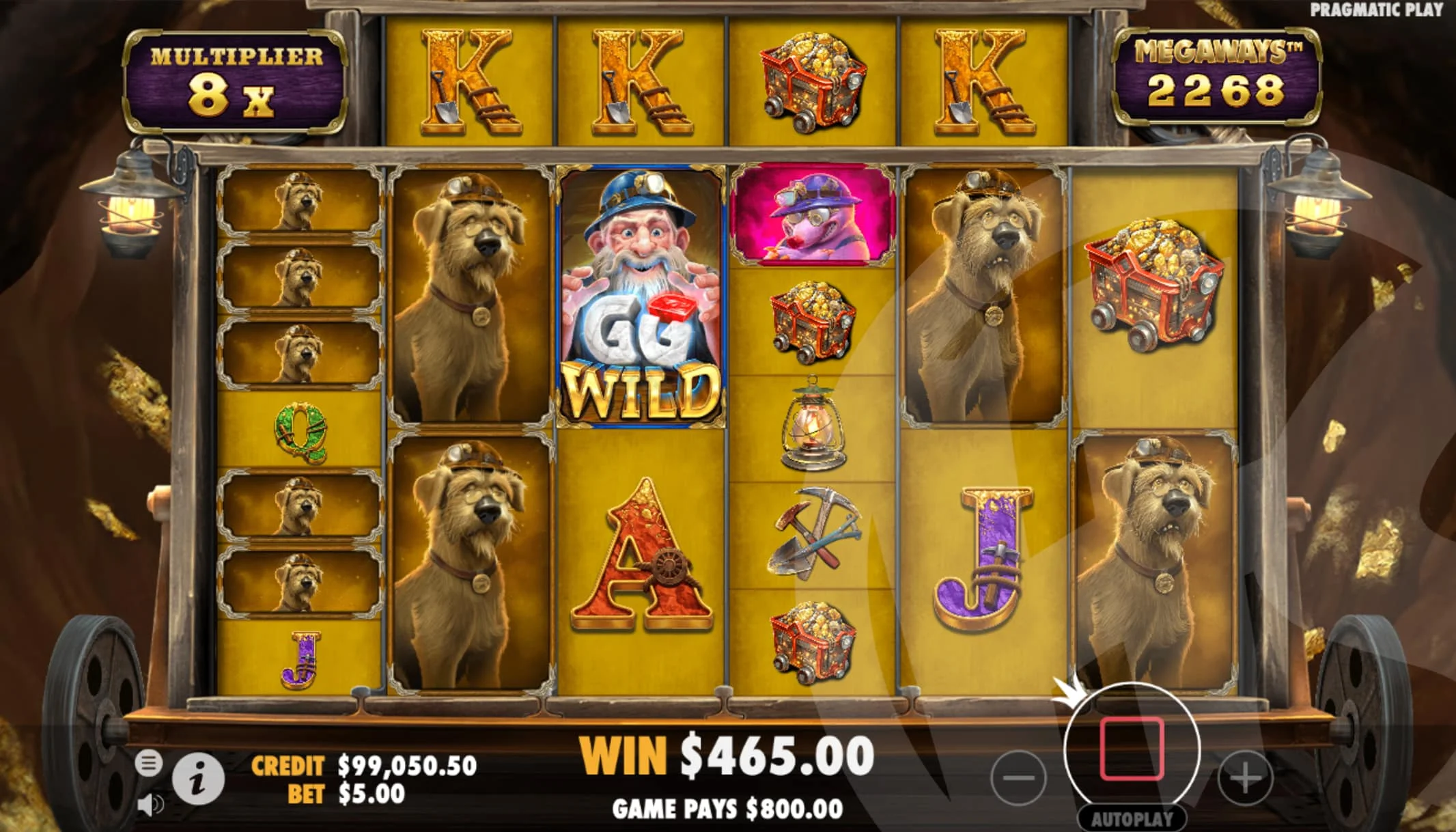 Old Gold Miner Megaways Slot Review pic 1